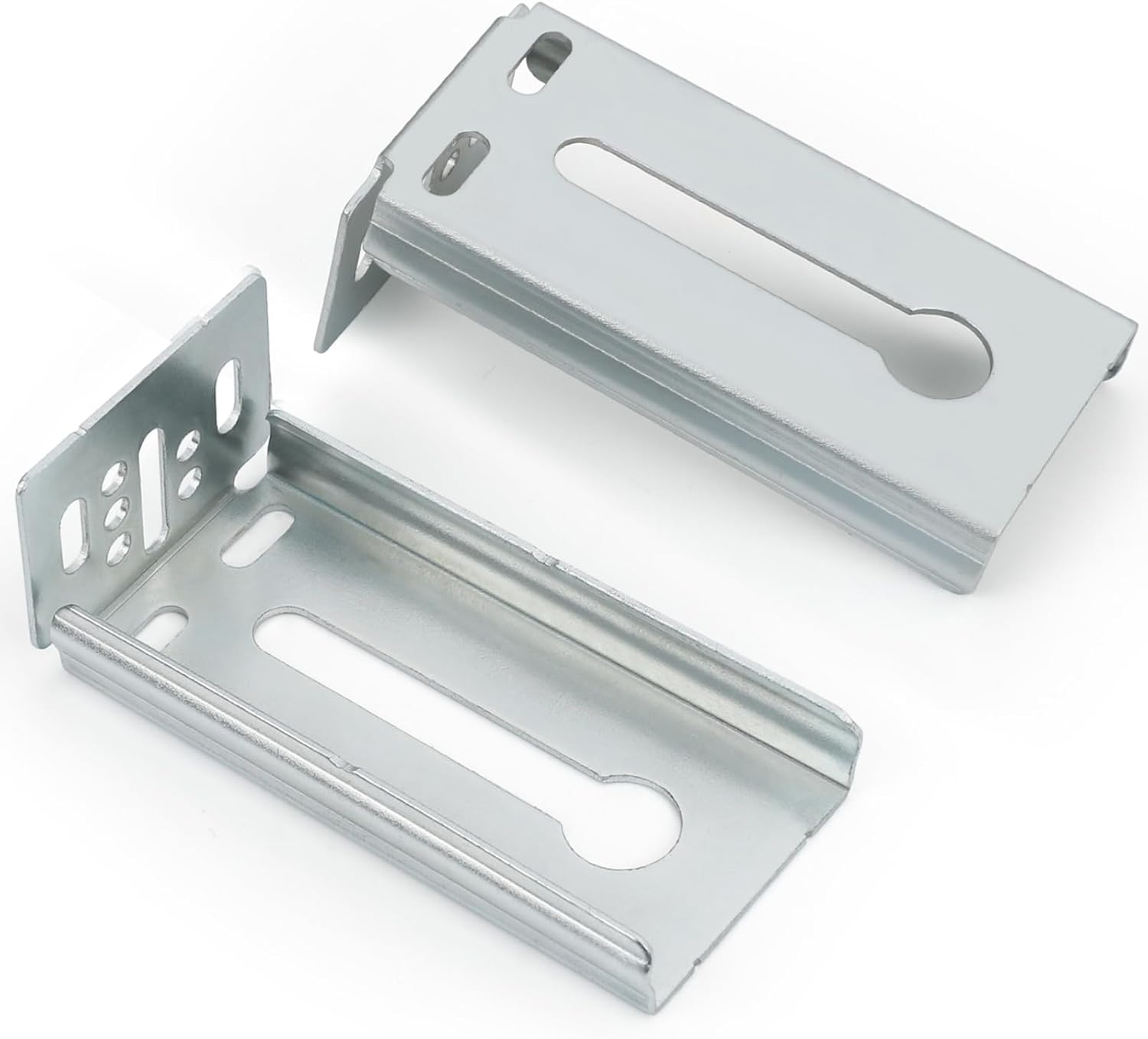 homdiy – 10 pares de soportes de montaje trasero de metal para cajones, soportes de cajón de gabinete para gabinete con marco frontal, 1.37 pulgadas