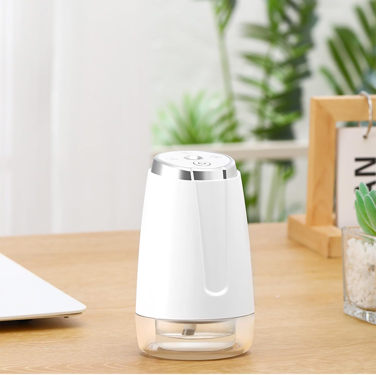GBSELL Difusor de aceite esencial de aroma portátil, humidificador de 3 modos de niebla ajustables, humidificadores para automóvil, dormitorio,