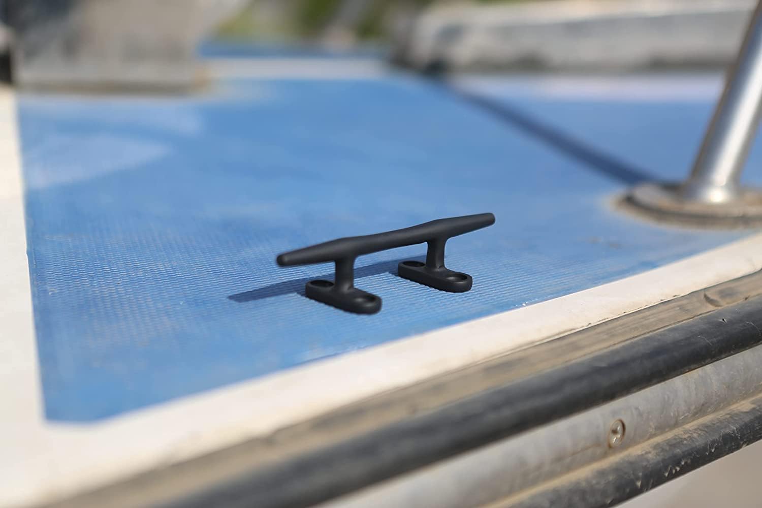 MIZUGIWA Boat Cleats 316 Stainless Steel Dock Cleats for Boat,4 Inch 5 Inch 6 Inch 8 Inch,Marine Cleats,Open Base Cleats,Rope Cleat with Fasteners
