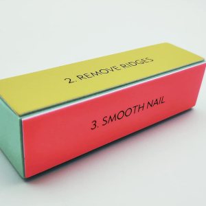 Uniware 4 en 1 para uñas, lima, elimina las crestas, suaviza y brilla Uniware 4 en 1 para uñas, lima, elimina las crestas, suaviza y brilla