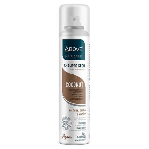 ABOVE Champú seco, coco, 3.17 oz – Champú voluminizador – Absorbe el exceso de aceite – Con notas de vainilla y coco – Sin parabenos y benceno ABOVE Champú seco, coco, 3.17 oz – Champú voluminizador – Absorbe el exceso de aceite – Con notas de vainilla y coco – Sin parabenos y benceno