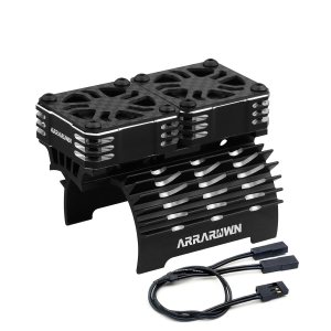 Ventilador de refrigeración de motor RC de 1.181 in con soporte de disipador de calor del motor, piezas de actualización de 28000 rpm, ventiladores Ventilador de refrigeración de motor RC de 1.181 in con soporte de disipador de calor del motor, piezas de actualización de 28000 rpm, ventiladores