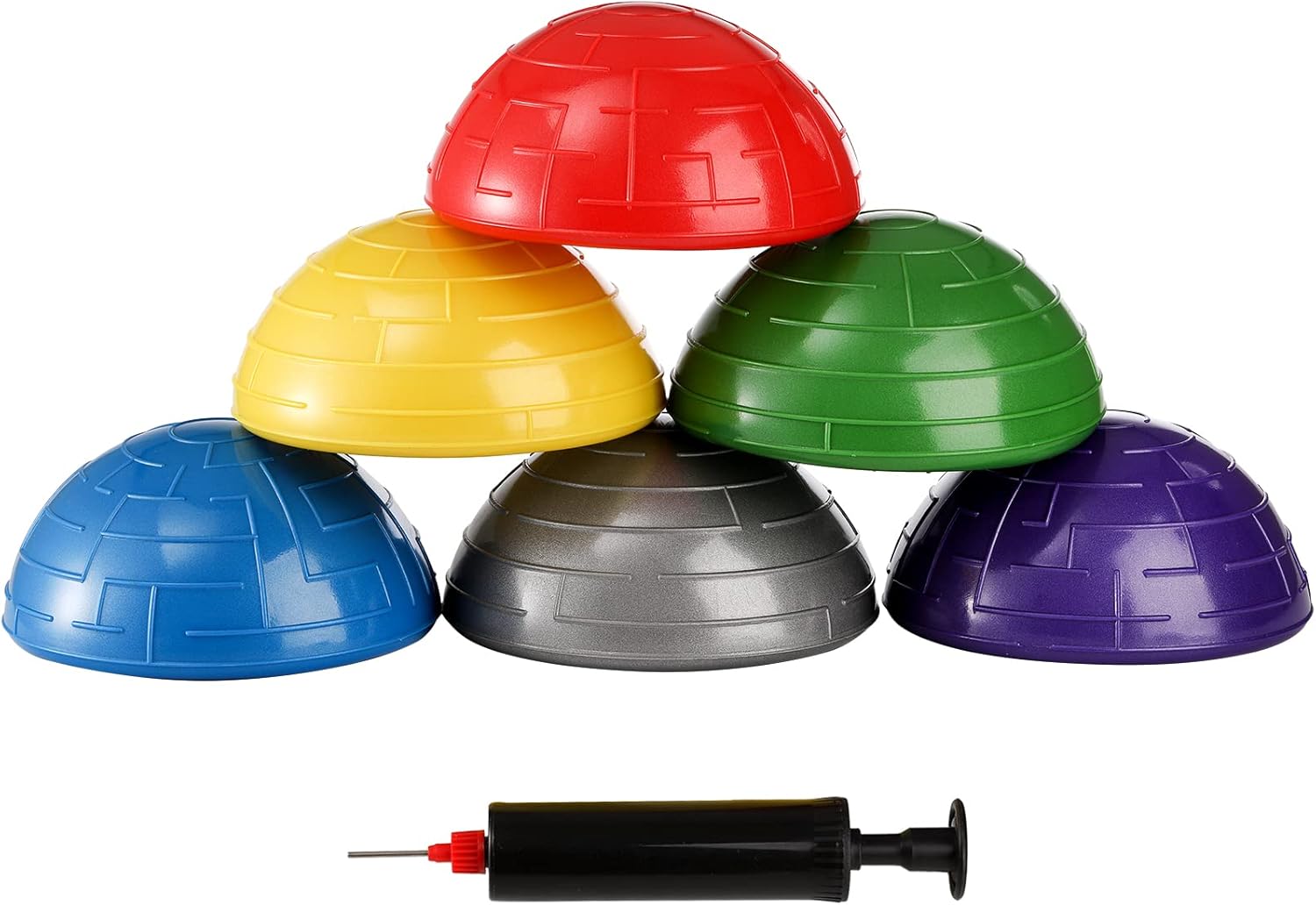 Fasmov Paquete de 6 cápsulas de equilibrio, puntos de entrenamiento de equilibrio para retoques de sentadillas, equilibrio corporal central,