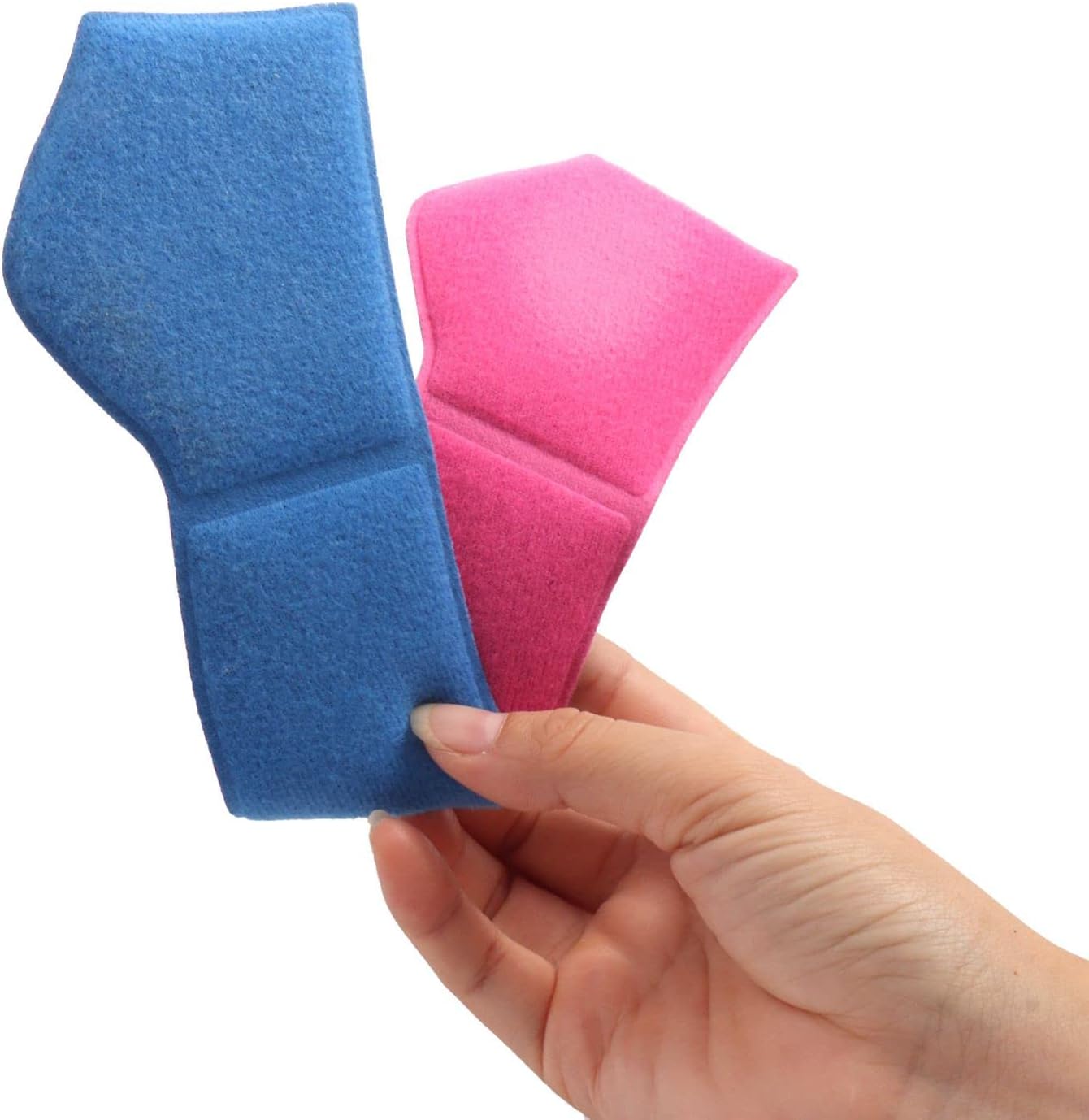 Kit de almohadillas de espuma con relleno interior para casco, esponja sellada azul-rosa, forro de protección, forro de protección, juego de