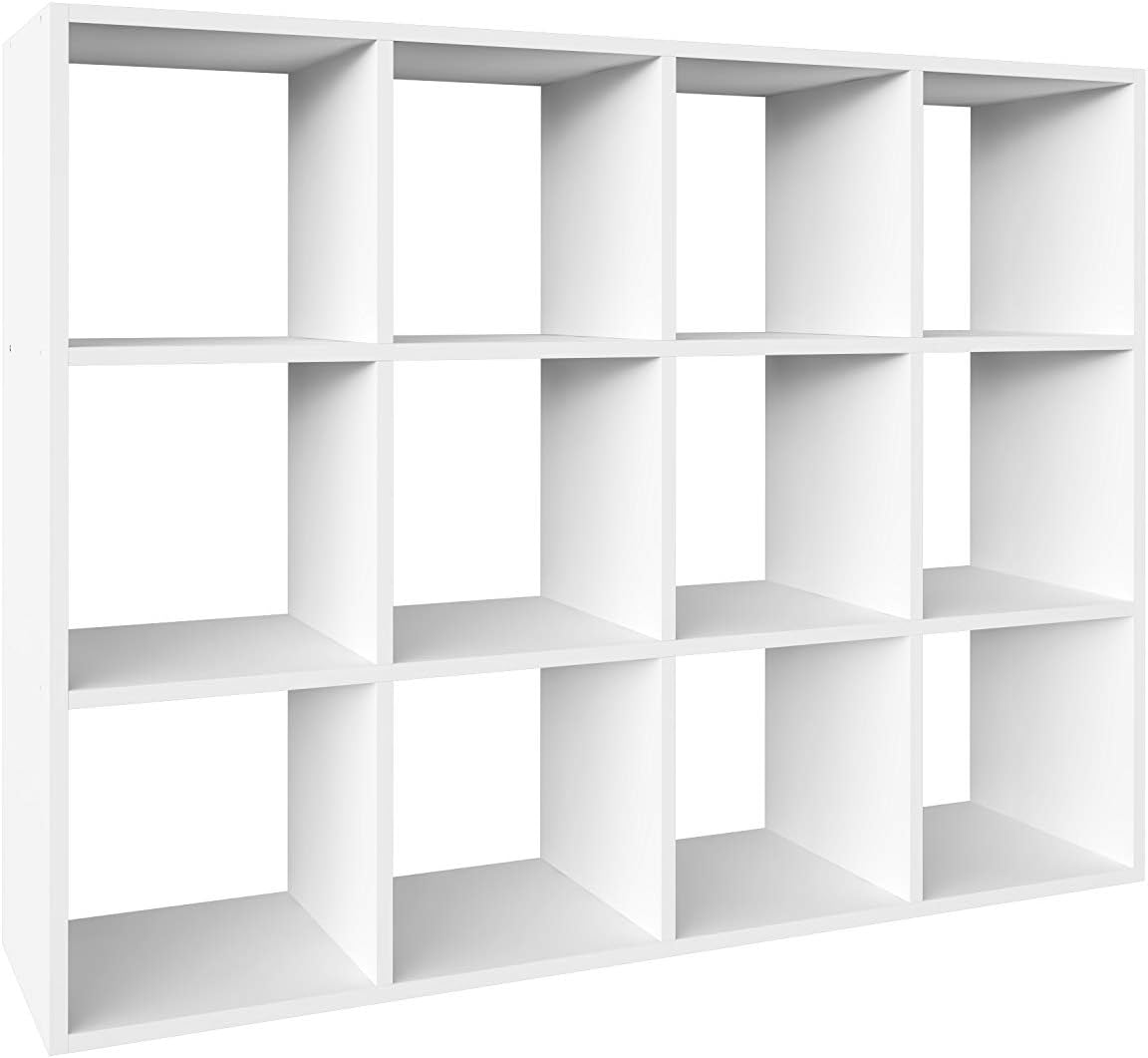 Organizador de cubos  Organizador de estante de libros con estante de almacenamiento de cubos  Organizador de almacenamiento cúbico de bricolaje