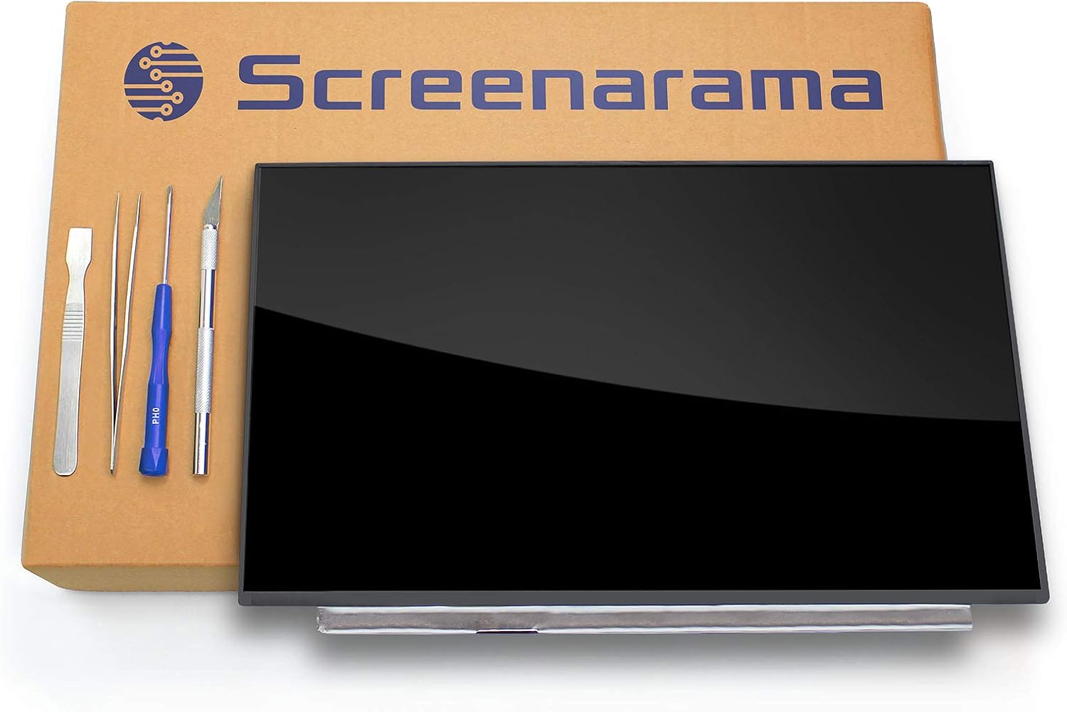 SCREENARAMA Nueva pantalla de repuesto para portátiles NT140WHM-T00 con Windows, OnCell Touch, HD 1366×768, brillante, pantalla LED LCD con