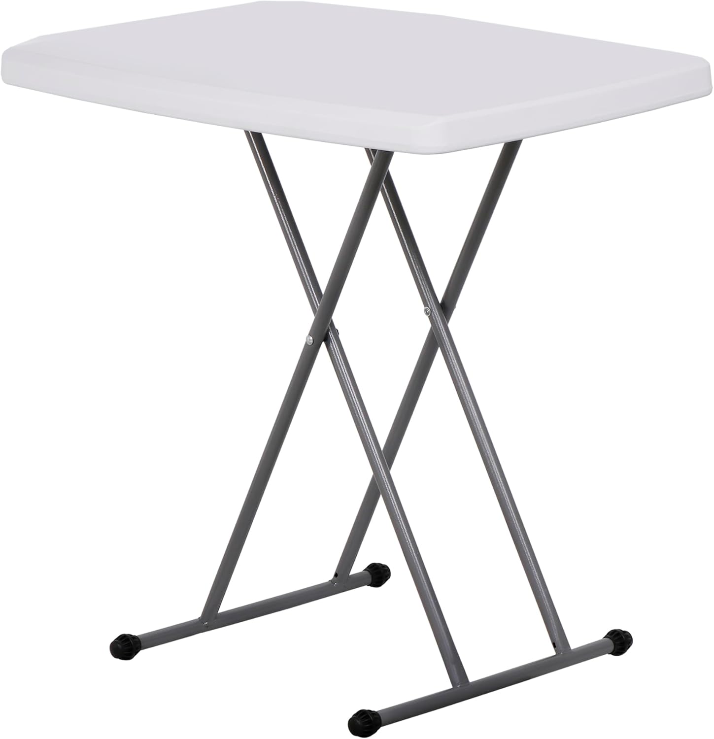 F2C Mesa plegable de 30 pulgadas, mesa personal multifuncional, altura portátil y ajustable para bandejas de TV, laptop, costura, ideal para