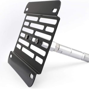 Gancho de remolque de parachoques Soporte de montaje para placa de matrícula para Mazda3 Mazda6 13-up Mazda CX-5 16-up MX-5 Miata Negro Gancho de remolque de parachoques Soporte de montaje para placa de matrícula para Mazda3 Mazda6 13-up Mazda CX-5 16-up MX-5 Miata Negro