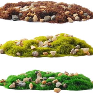 NWFashion Kit de material de base de paisaje estático de 3 colores, kit de material de base para ferrocarril modelo de hadas jardín diorama paisaje NWFashion Kit de material de base de paisaje estático de 3 colores, kit de material de base para ferrocarril modelo de hadas jardín diorama paisaje