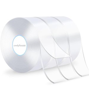 Cinta de doble cara resistente, material nano-acrílico, lavado y reutilizable, autoadhesivo, protección del medio ambiente, cinta de pared Cinta de doble cara resistente, material nano-acrílico, lavado y reutilizable, autoadhesivo, protección del medio ambiente, cinta de pared