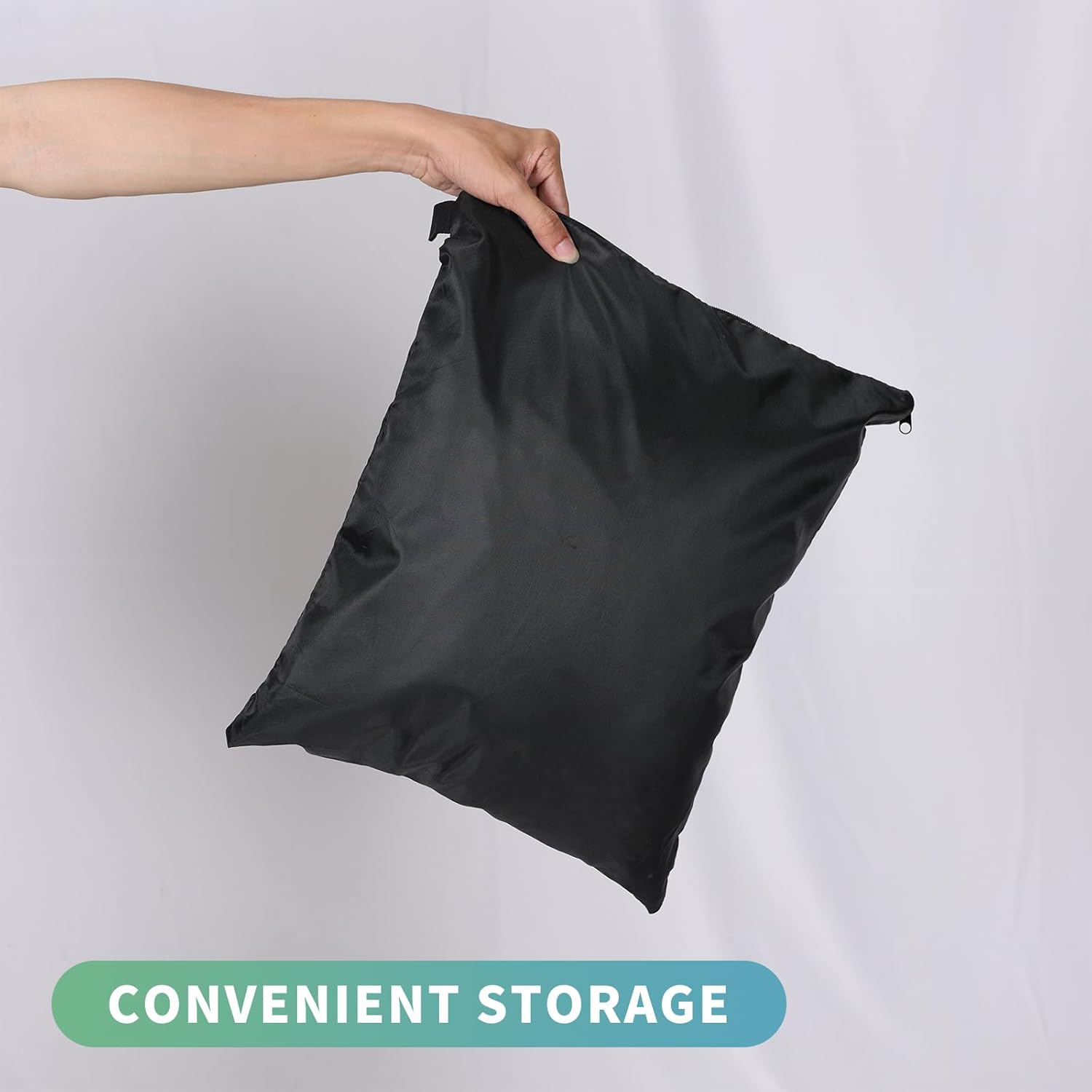 NICESOUL Juego de sofá al aire libre cubierta impermeable muebles conjunto cubiertas PU revestimiento con ventilación de aire cremalleras ajustables