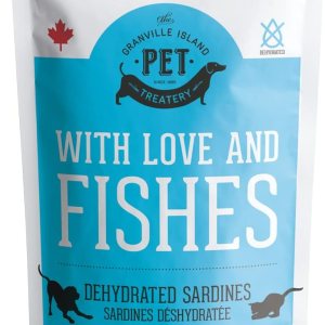 The Granville Island Pet Treatery Sardinas para perros y sardinas para gatos (3.17 onzas, paquete de 1) Golosinas deshidratadas de un solo The Granville Island Pet Treatery Sardinas para perros y sardinas para gatos (3.17 onzas, paquete de 1) Golosinas deshidratadas de un solo