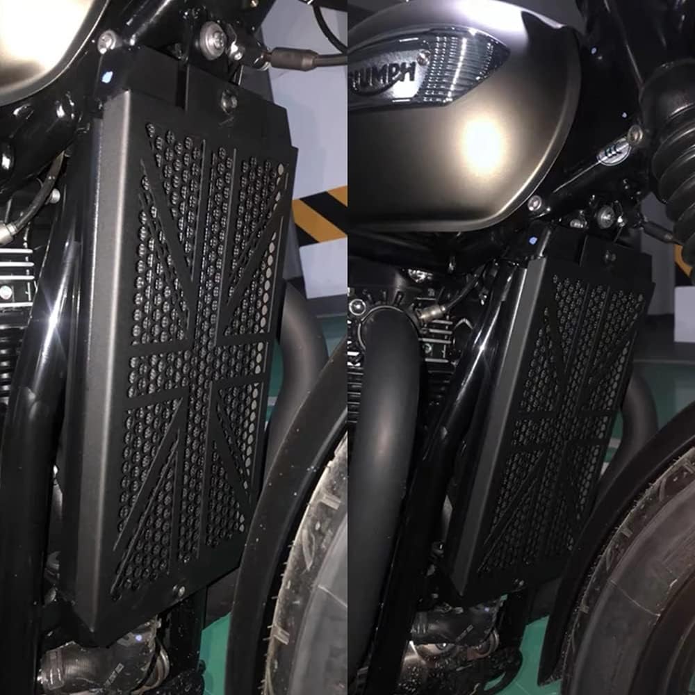 ESPEEDMTC para Triumph THRUXTON 1200RRSTFC 2016-2022 Protector de rejilla de radiador Protector de guardabarros Cubierta de protección Accesorios