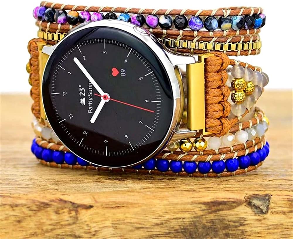 Correas de reloj para Samsung para mujer y hombre, compatibles con Samsung Galaxy Watch Classic de 1.65 pulgadas, 1.65 pulgadas, 1.65 pulgadas, 1.73