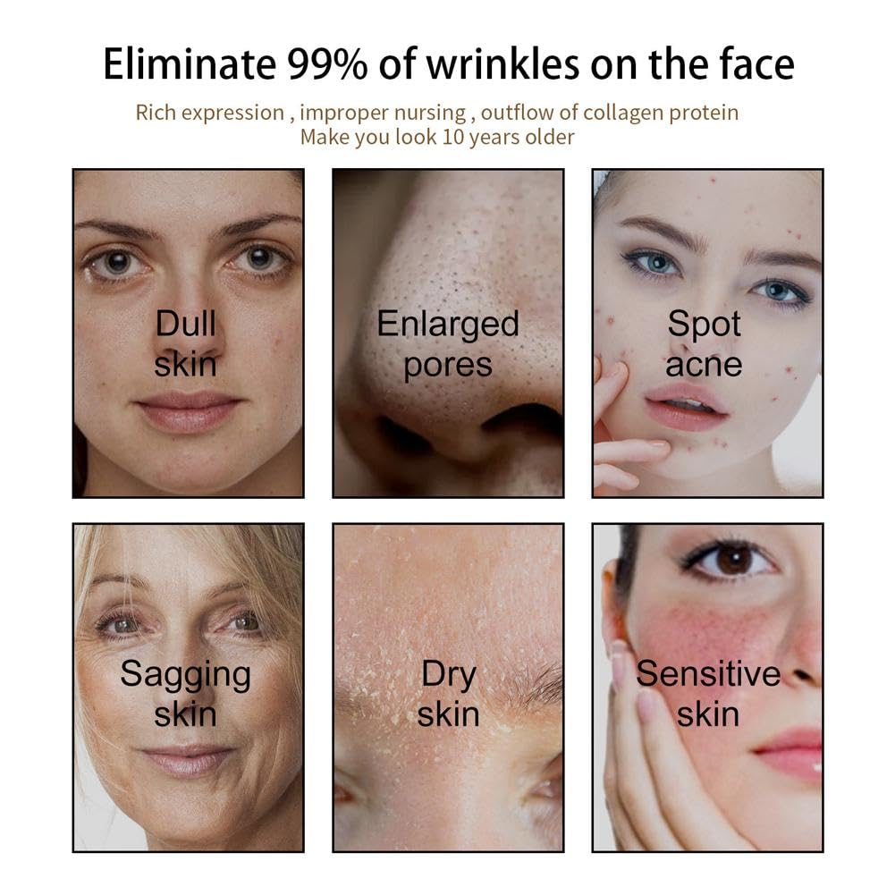 Black Seed Oil for Face, Rosehip Oil Face Serum,miracle Facial Moisturizer Organic Natural Face Oil Anti-Aging Serum Natural Skincare