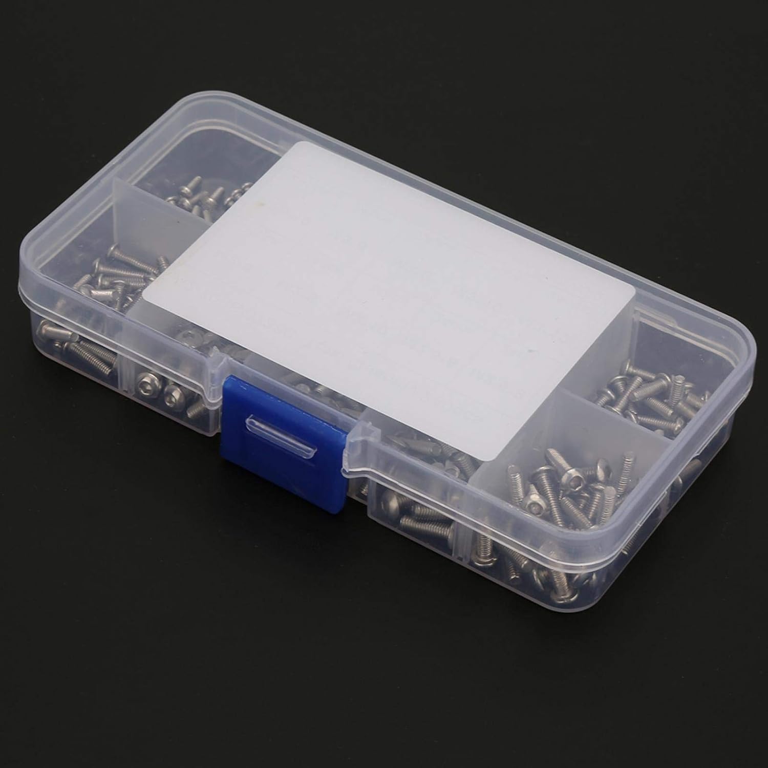 Juego de 240 tornillos hexagonales M2x6 M2x8 M2x10 M3x6 M3x8 M3x10 M3x12 M2.5×6 M2.5×8 M2.5×10 Juego de tuercas hexagonales de acero inoxidable con