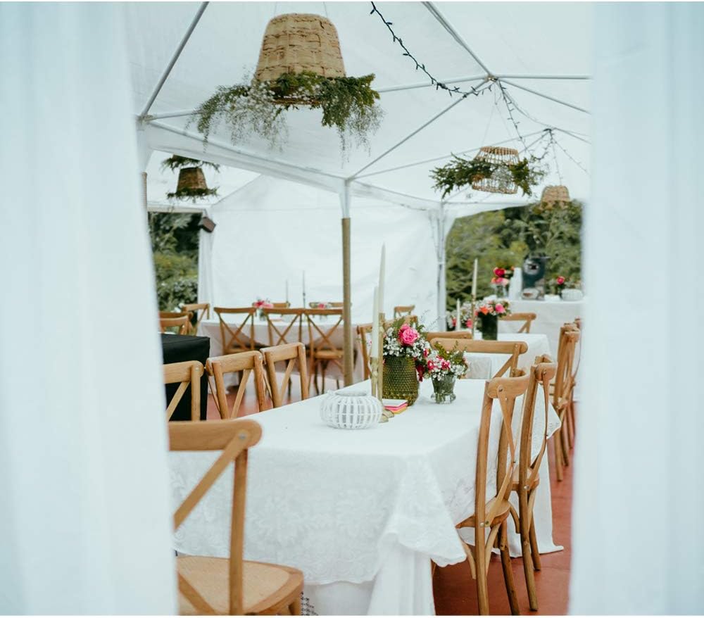 10’x30′ blanco al aire libre Gazebo Canopy boda fiesta tienda con pared lateral pabellón cater evento