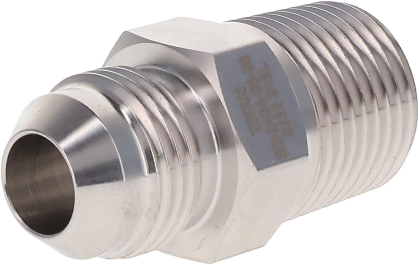 SS-2404-16-16  1″ 37 JIC (rosca 1 516″-12) x 1″ Tubo macho – acero inoxidable