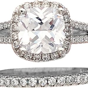 Couples Rings for Him and Her Set, Rhinestone Crystal Diamond Engagement Rings for Women CZ Cubic Zirconia Opal Wedding Ring Sets Mothers Day Couples Rings for Him and Her Set, Rhinestone Crystal Diamond Engagement Rings for Women CZ Cubic Zirconia Opal Wedding Ring Sets Mothers Day