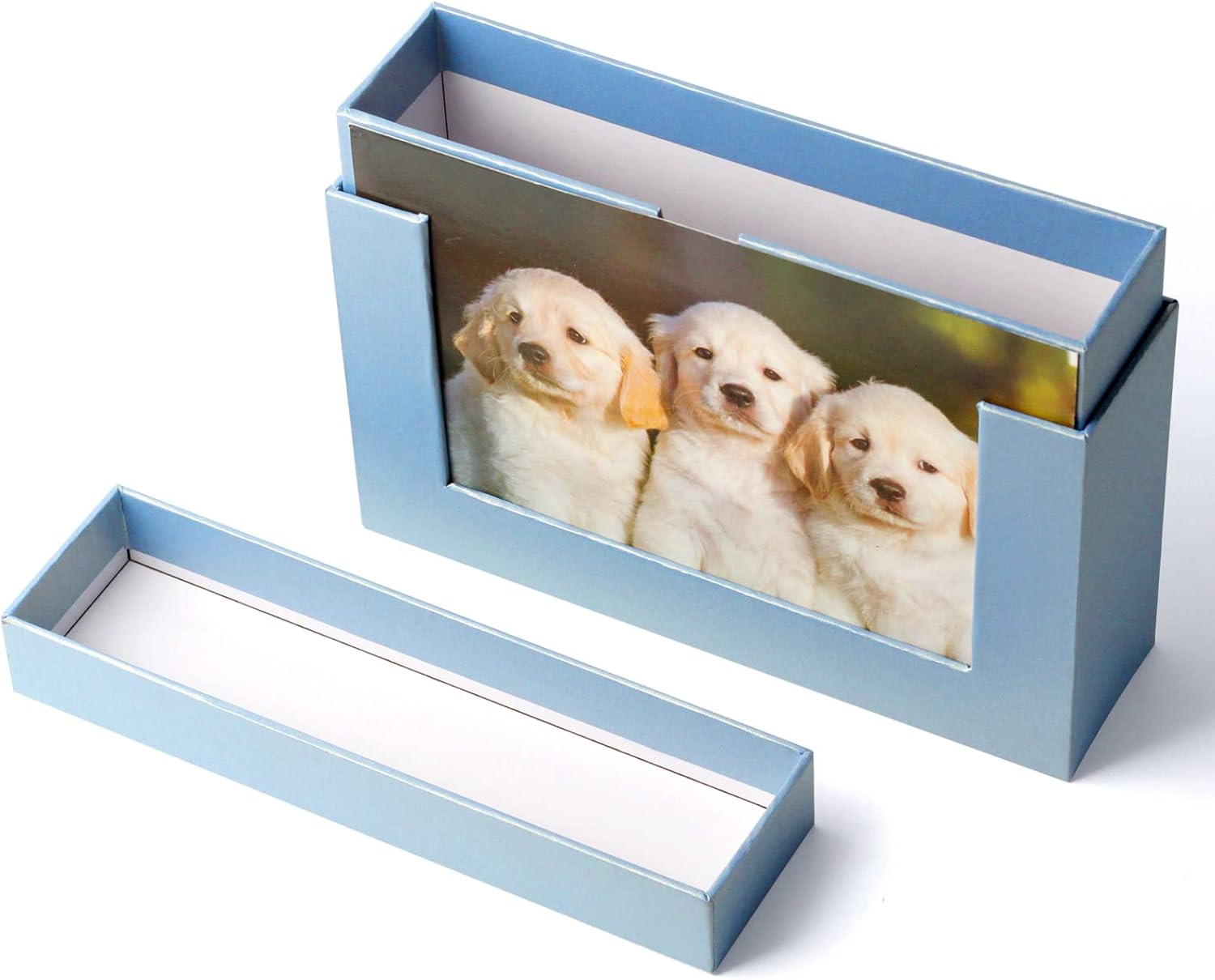 Aiuonenian Cajas de fotos de cartón para fotos de 5 x 7 pulgadas, juego de cajas de almacenamiento de fotos familiares, caja de álbum de fotos, caja