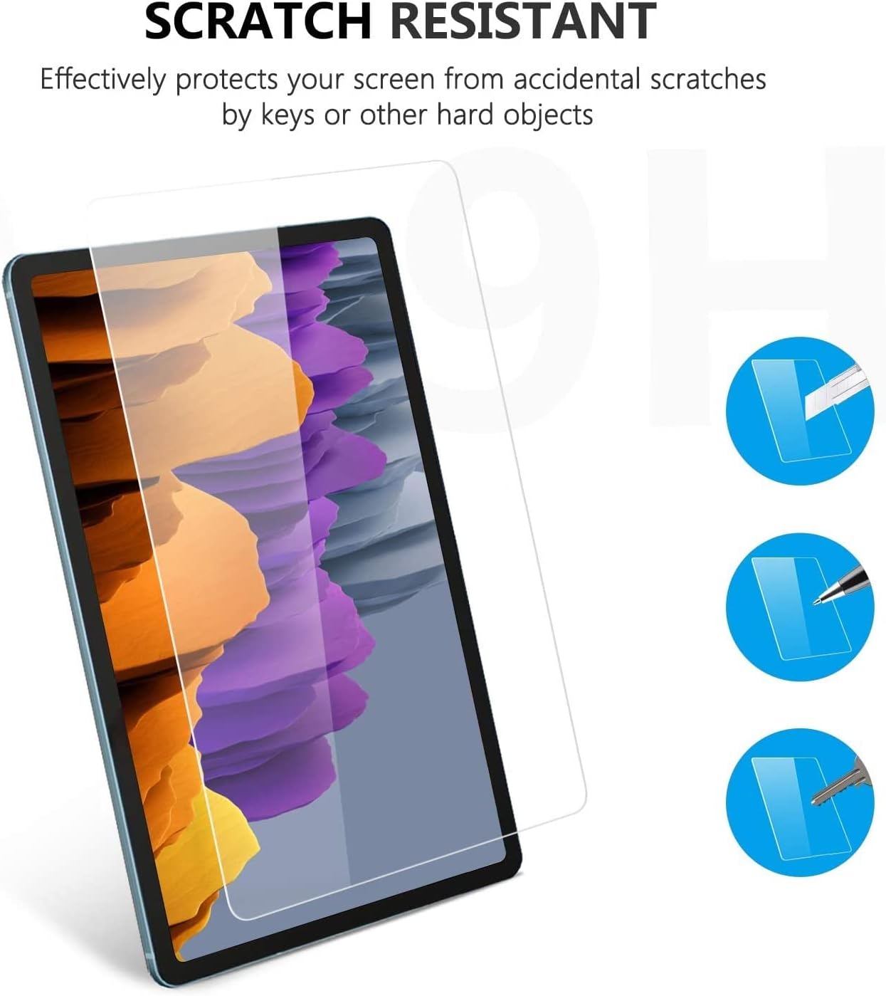 Protector de pantalla compatible con Honda Accord 2023, pantalla táctil de 12.3 pulgadas, antiarañazos, fácil instalación, sin burbujas, vidrio