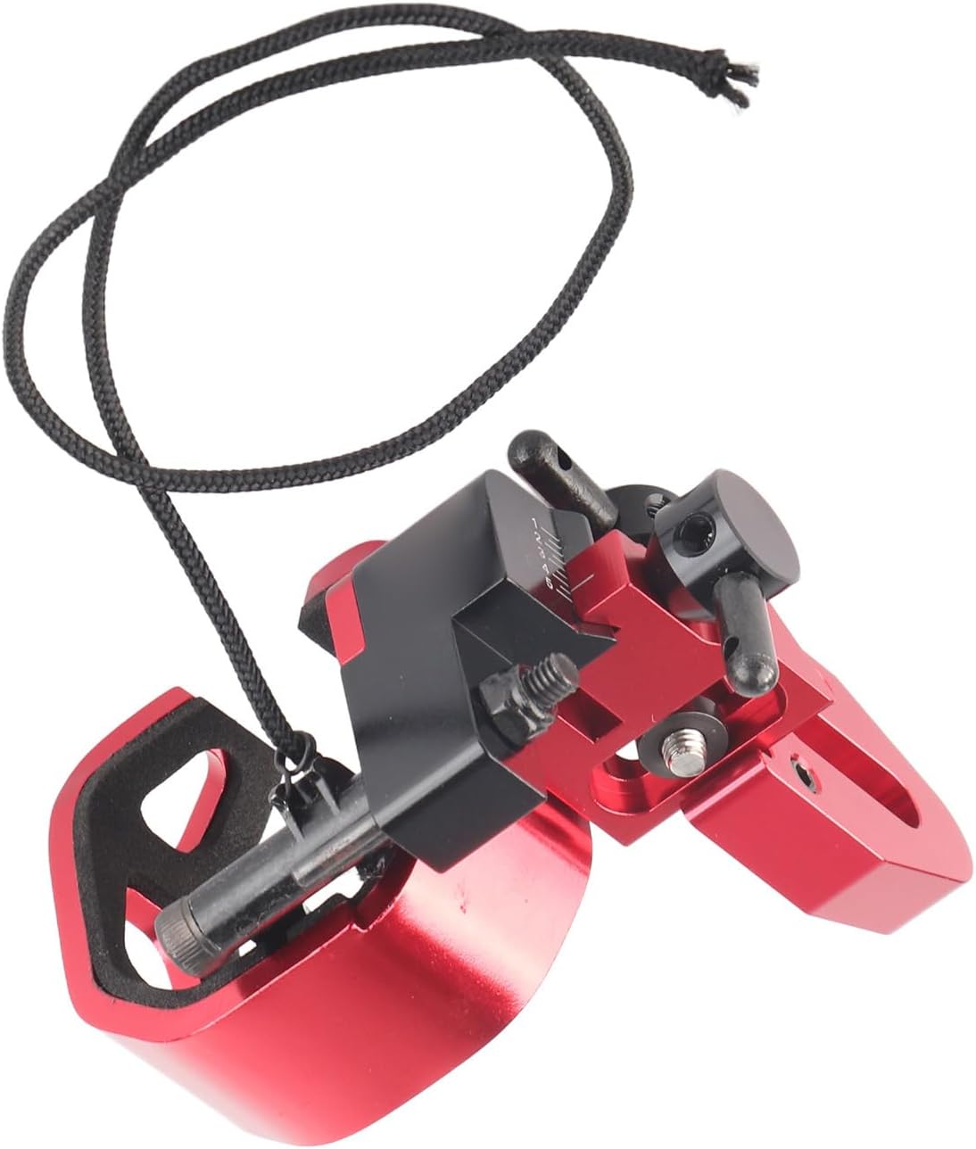 Smackdown Lockup Click Flecha Rest, Smackdown Click Rest Ajuste de 4 vías para campo de tiro con arco (rojo)