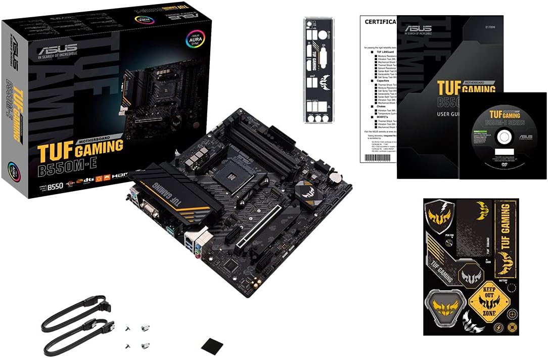 TUF GAMING B550M-E AM4 B550 CPNT