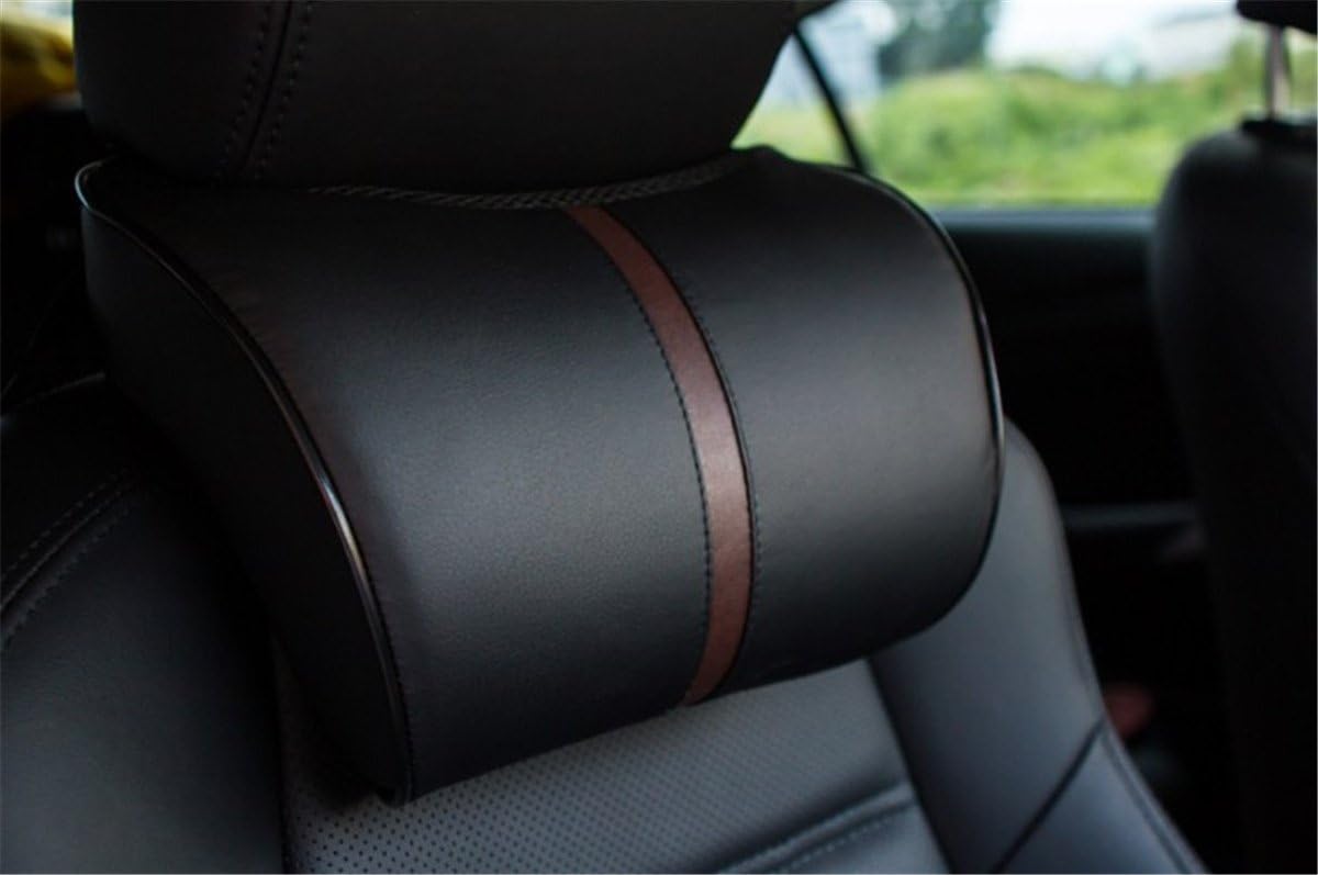 Almohada lumbar para asiento de coche, cabeza, cuello, espalda, cintura, soporte para reposacabezas, cojín para descansar la cabeza del auto, silla
