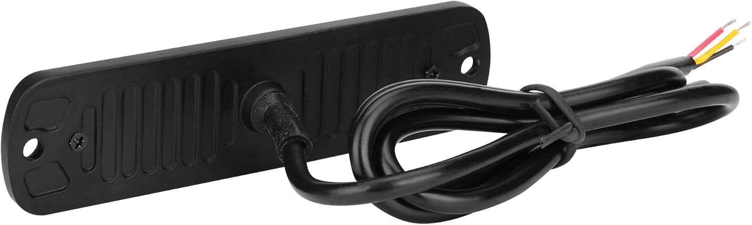 Paquete de 4 luces LED estroboscópicas ultra delgadas de 4.4 pulgadas, 10 luces LED estroboscópicas de montaje en superficie (rojoazul)