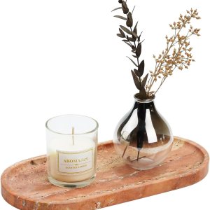 Bandeja de travertino natural turco, bandeja decorativa de tocador de 12 pulgadas, decoración de Wabi Sabi para el hogar, organizador de encimera, Bandeja de travertino natural turco, bandeja decorativa de tocador de 12 pulgadas, decoración de Wabi Sabi para el hogar, organizador de encimera,