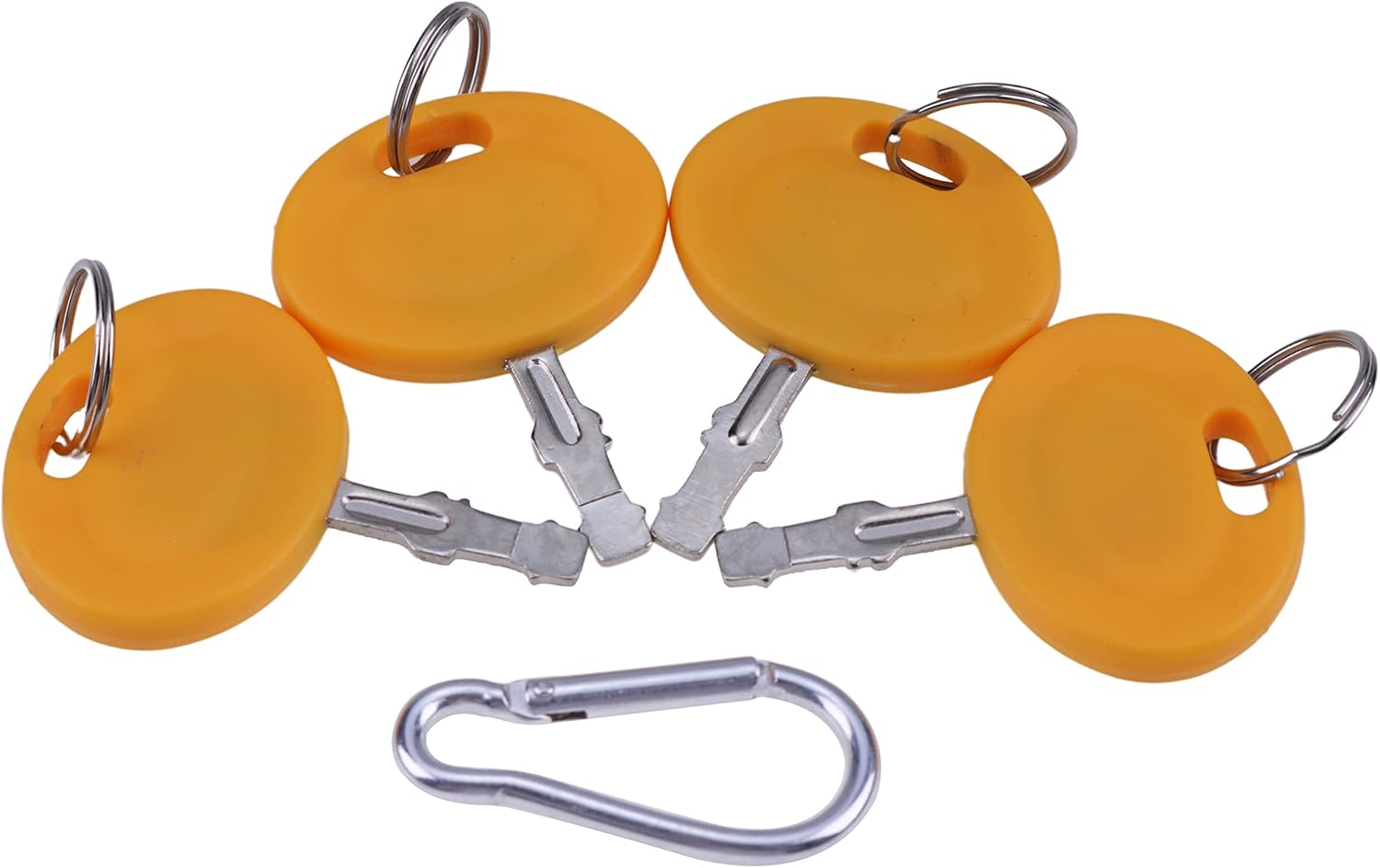 JEENDA Paquete de 4 llaves de encendido 625-05000 625-05002 925-2054A 925-1745A compatibles con Cub Cadet XT1 ZT1 LT LTX Troy Bilt cortacésped