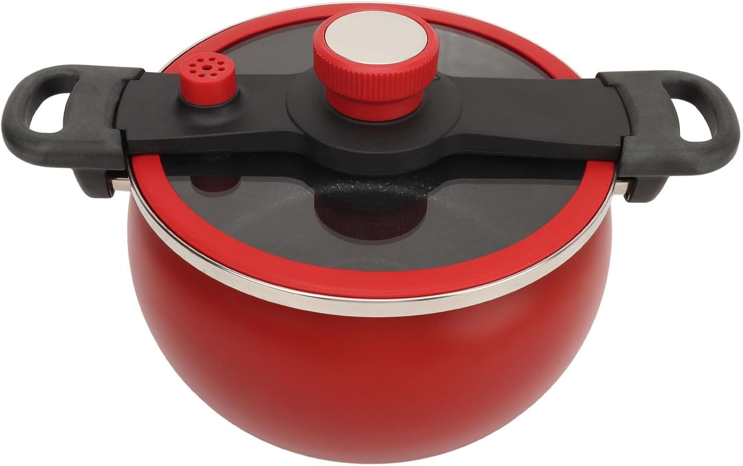 Olla de sopa antiadherente multifuncional de 7 L, olla a presión para microondas, olla saludable para estufa de gas, herramienta de cocina universal