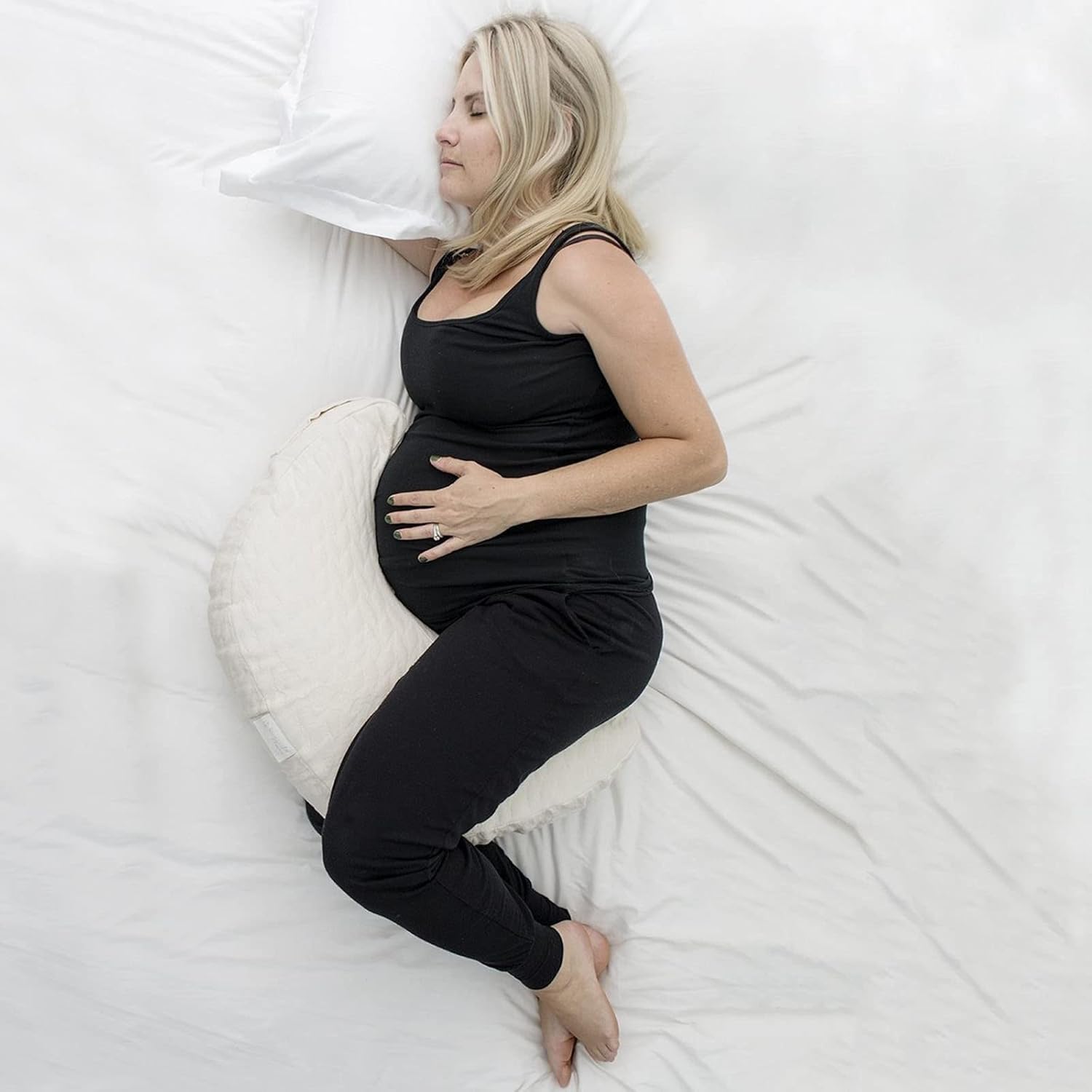 Ruggish Perch – Almohada de lactancia convertible de 17 x 7 pulgadas + funda para lactancia materna + alimentación con biberón + tiempo boca abajo +