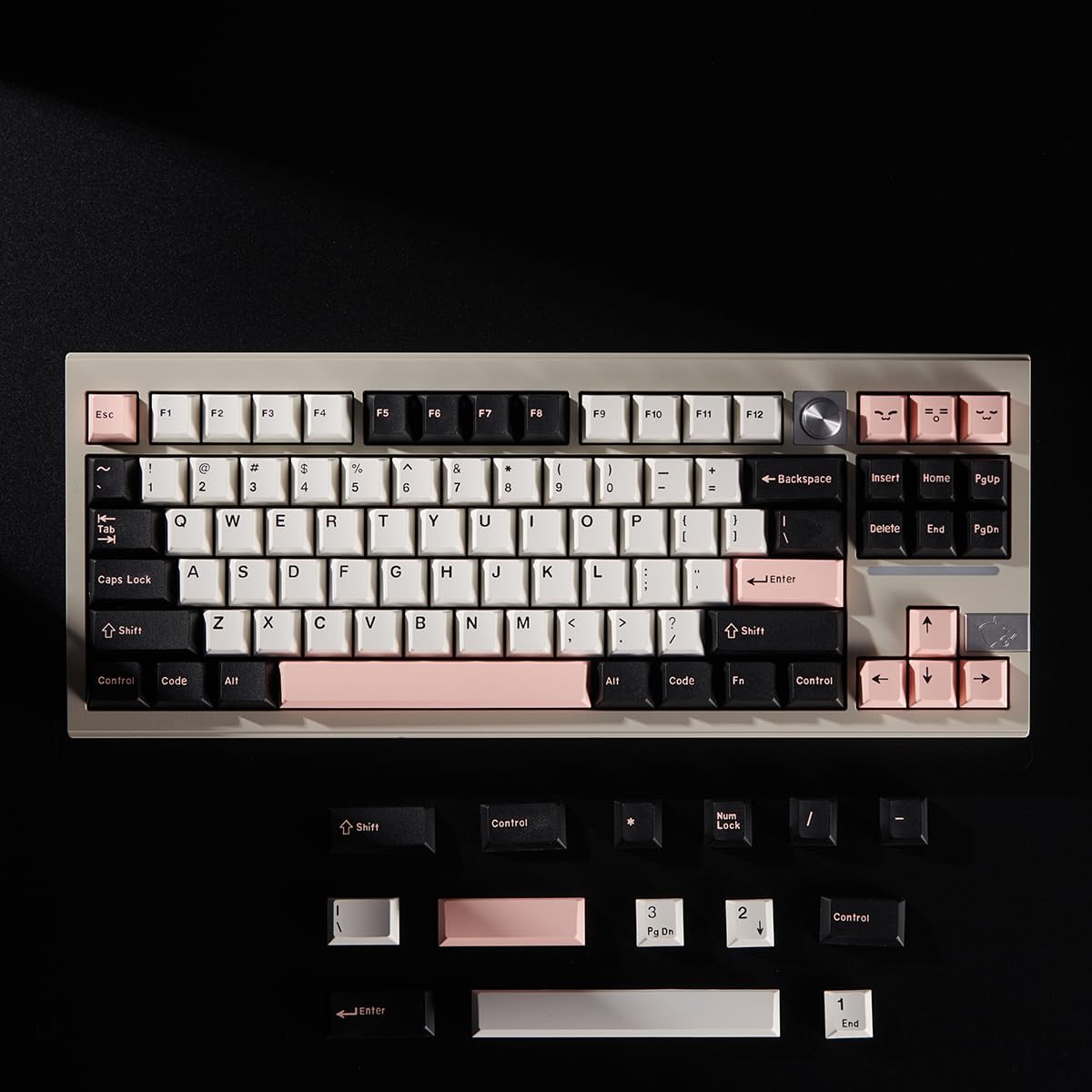 Gliging PBT Olivia Teclas 168 teclas Cherry Profile Thick PBT 616475788587104108 Cherry MX Switch Teclados mecánicos