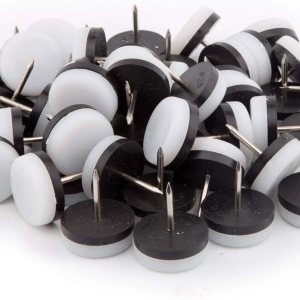 ULIFESTAR – 50 almohadillas redondas para muebles, deslizadores deslizantes para alfombras, almohadillas antideslizantes para muebles, protectores ULIFESTAR – 50 almohadillas redondas para muebles, deslizadores deslizantes para alfombras, almohadillas antideslizantes para muebles, protectores