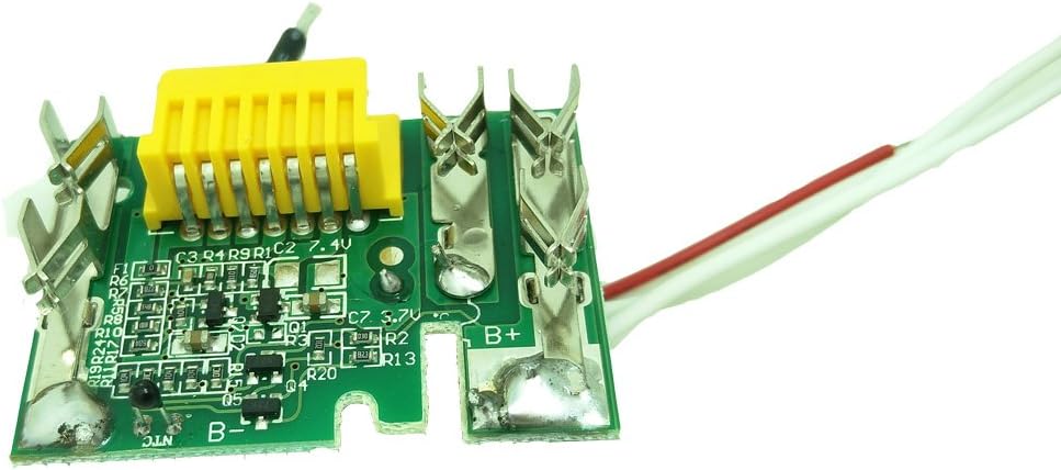 Funda de plástico de repuesto para batería Makita 18V BL1830 BL1840 BL1850 LXT400 PCB Reemplazo de placa de circuito sin celdas incluidas 3A 4A 5A