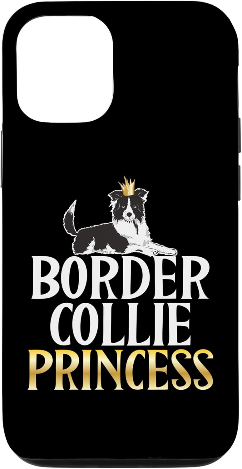 Funda para iPhone 13 Border Collie Princess Border Collie
