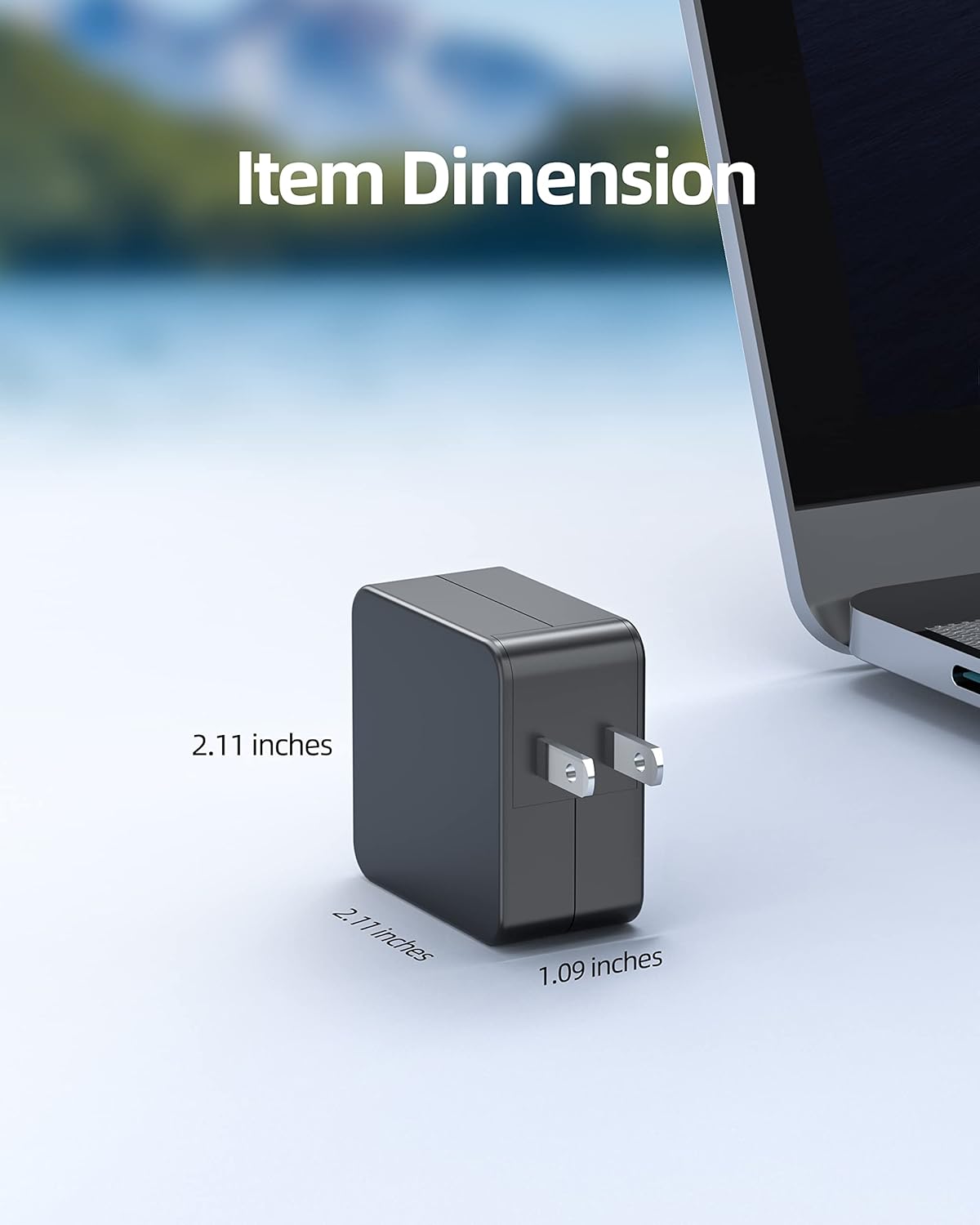 Cargador de CA de 33 W con certificación UL para Asus Vivobook L210 L210M L210MA L410 L410M L410MA L410N L210MA-DB01 L410MA-DB02 Cable adaptador de