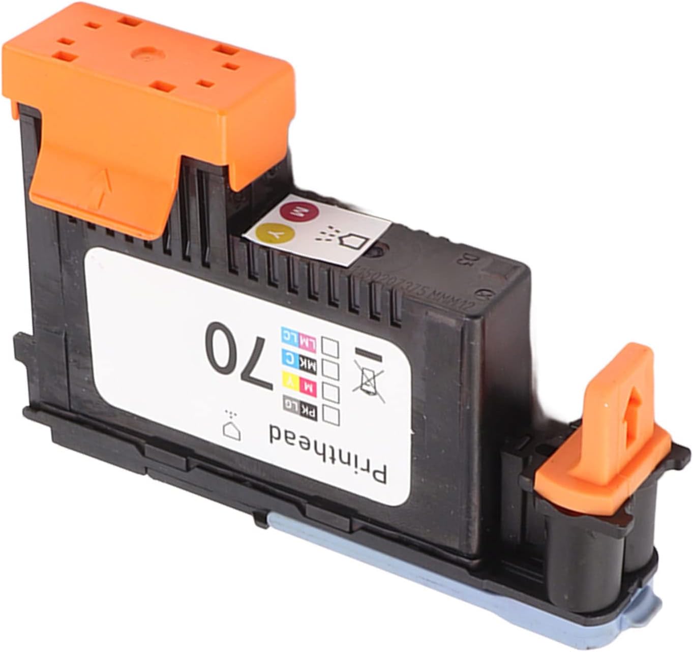 Zerodis Tóner de tinta, 72 cabezales de impresión de repuesto de resolución clara estable para Designjet Z2100 Z3100 Z3200 Z5200 Z5400 Cabezal de