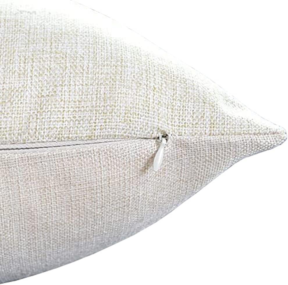 Moon & Star Alchemy – Funda de cojín decorativa de lino y algodón para sofá cama, 12 x 20 pulgadas