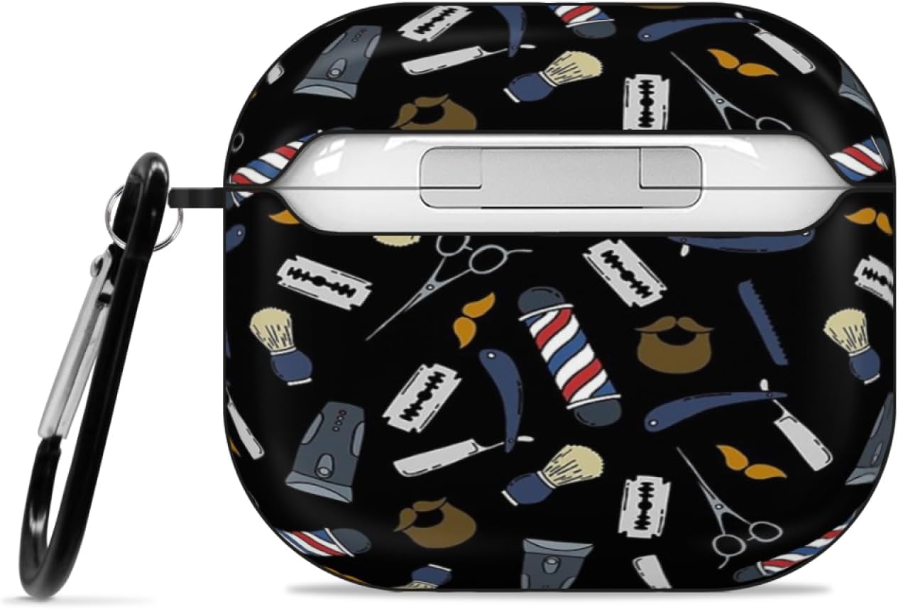 Barber Store Hot Salon – Funda para AirPods de 3 generación, funda suave que absorbe los golpes, funda protectora para Apple Airpods 3