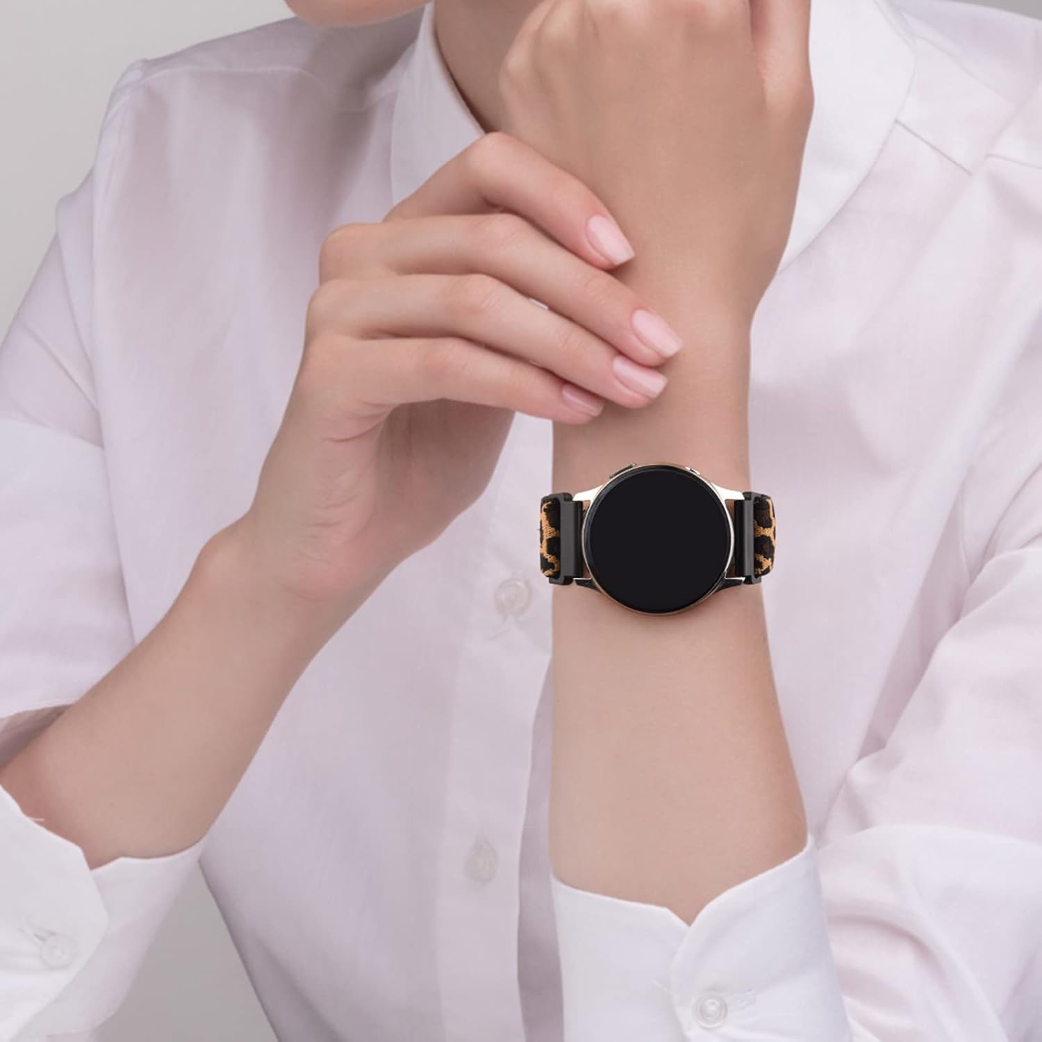 Bandas para Garmin Venu  Venu 2 Plus  Venu Sq Watch Band para mujeres y hombres, paquete de 2 correas de repuesto elásticas suaves ajustables para