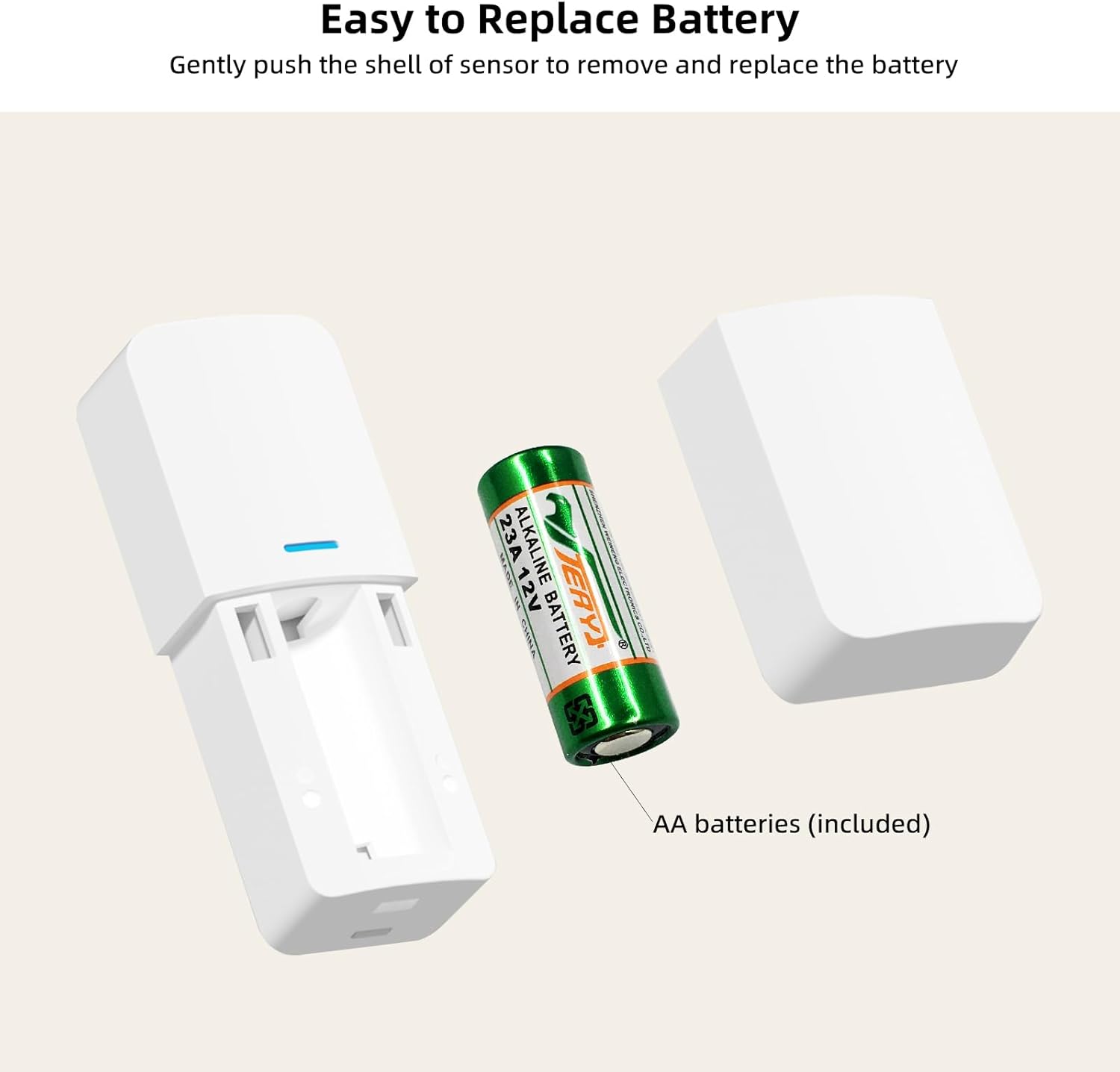 Sistema de alarma para el hogar, kit de 5 piezas, sensores de ventana de puerta, sistema de alarma WiFi para seguridad de los niños, sistema de
