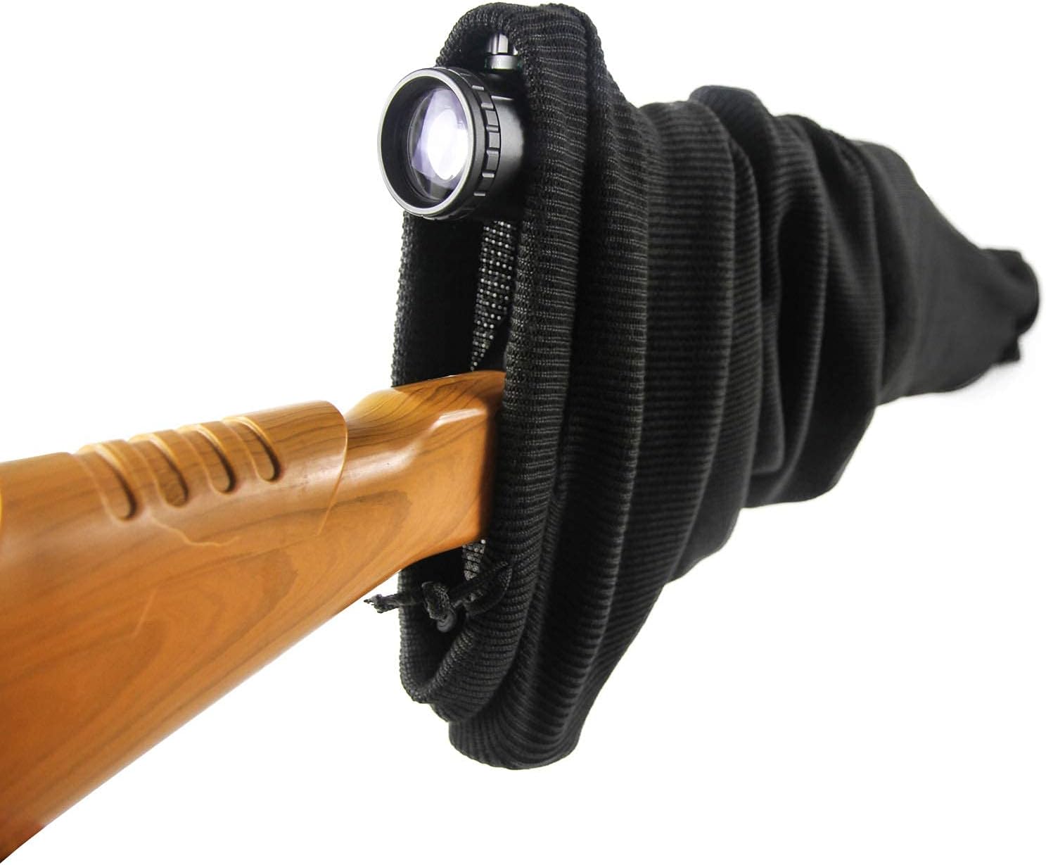 GUGULUZA Extra-Thick Gun Socks for Rifles with Scopes, Extra-Wide Gun Socks Sleeve for Shotguns, 47 x 6 inch fit Larger Scope & Tactical