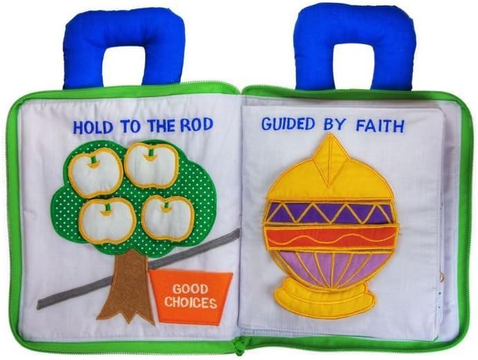 My Book of Mormon Quiet Book LDS Fe Escritura Iglesia de Jesucristo Sacramento, Primaria, Hogar, Actividad Nocturna Libro ocupado por My Growing - Imagen 3