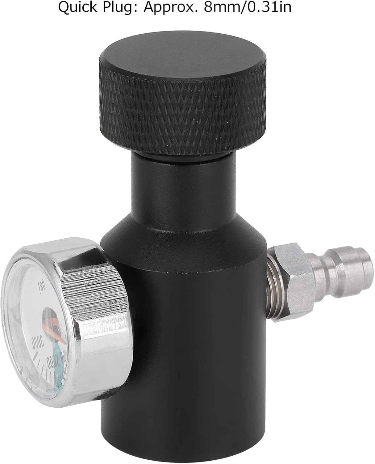 Estación de llenado de tanque de CO2, adaptador de carga, accesorio regulador, conector macho para herramientas de adaptador de recarga de cilindro