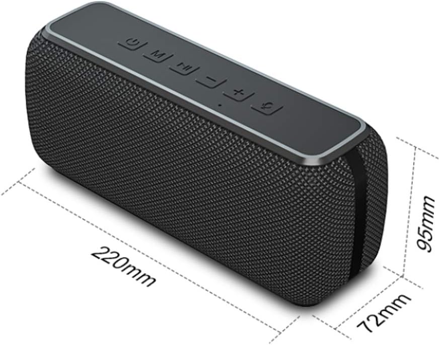Altavoz Bluetooth impermeable con tres modos de reproducción, sonido envolvente de 360, fácil de configurar, fácil de conectar, definitivamente