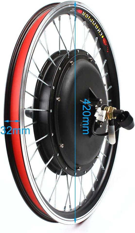 Kit de motor de bicicleta eléctrica, 48 V, 1000 W, 36 V, 250 W350 W, kit de conversión de bicicleta eléctrica para rueda delanteratrasera, kit de