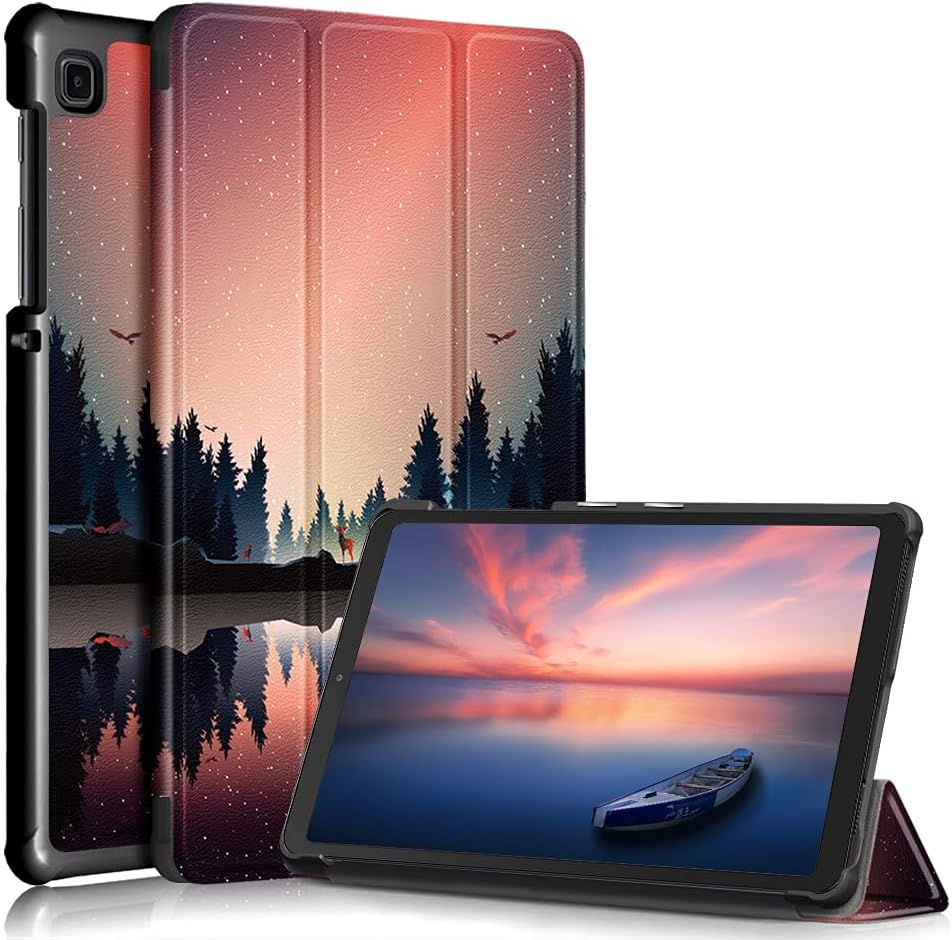 Dusk – Funda delgada para Samsung Galaxy Tab A7 Lite de 8.7″ modelo 2021 (SM-T220225) soporte triple a prueba de golpes, ligera, dispositivos