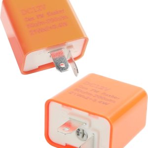 Relé intermitente LED de 2 pines, relé de señal de giro, accesorios de automóvil, relé intermitente electrónico de 2 pines, relé intermitente de Relé intermitente LED de 2 pines, relé de señal de giro, accesorios de automóvil, relé intermitente electrónico de 2 pines, relé intermitente de